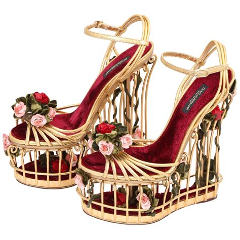 dolce gabbana cage shoes|dolce & gabbana shoe outlet.